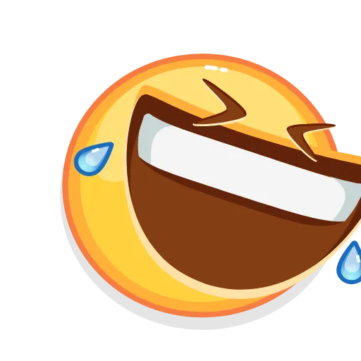 🤣 Стикер «Crazy Emoji» для Telegram