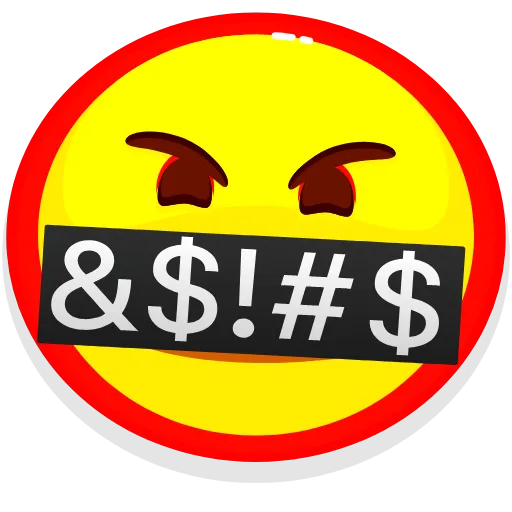 🤬 Стикер «Crazy Emoji» для Telegram