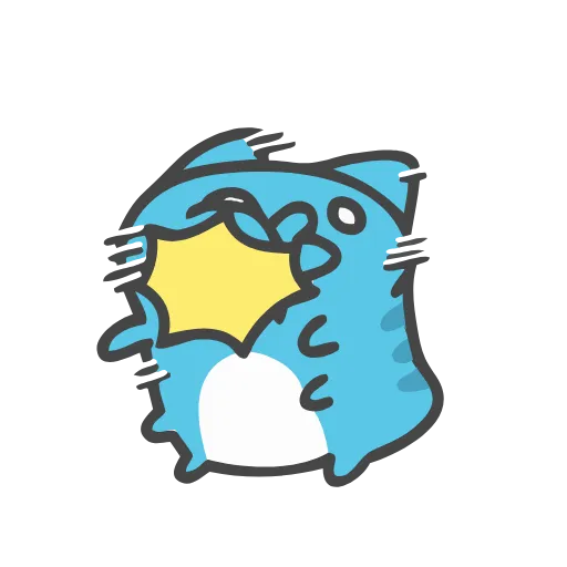 😵 Стикер «CrazyCapoo» для Telegram