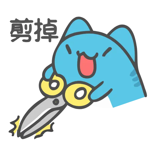 ✂️ Стикер «CrazyCapoo» для Telegram
