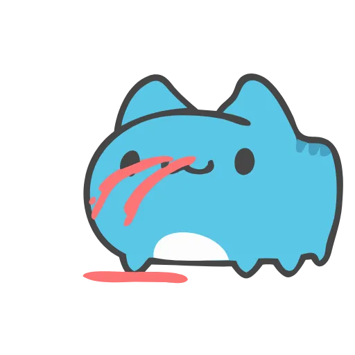 🩸 Стикер «CrazyCapoo» для Telegram