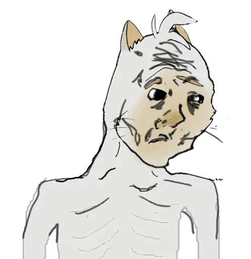 😂 Стикер «Crazy Cats» для Telegram