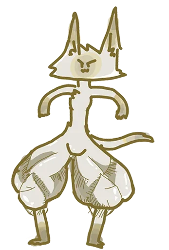 🙃 Стикер «Crazy Cats» для Telegram
