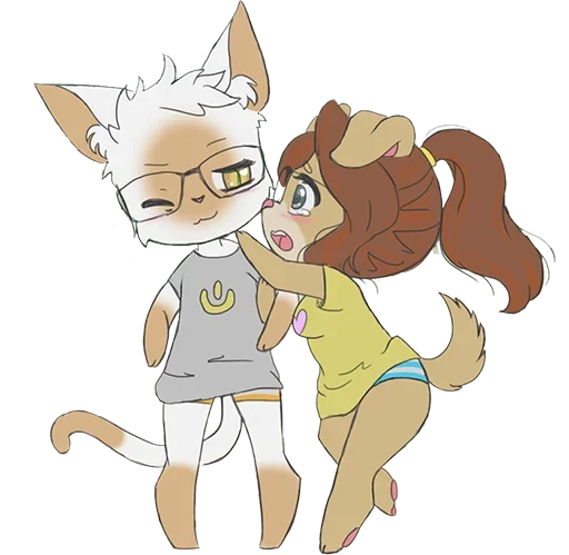 😀 Стикер «Crazy Cats» для Telegram