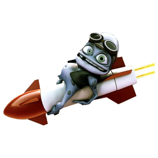🚀 Стикер «Crazy Frog» для Telegram