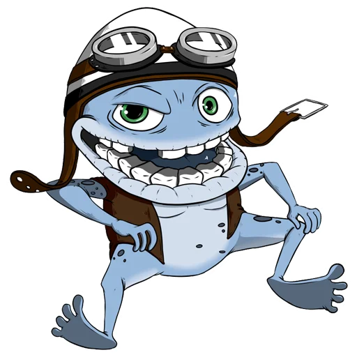 😏 Стикер «Crazy Frog» для Telegram