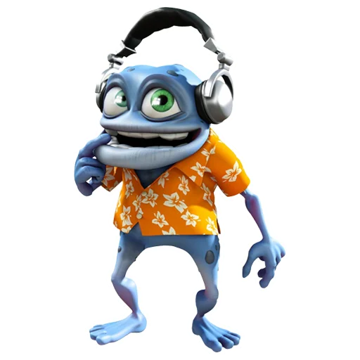 🎧 Стикер «Crazy Frog» для Telegram