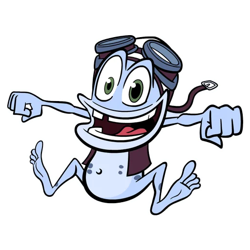 🤪 Стикер «Crazy Frog» для Telegram