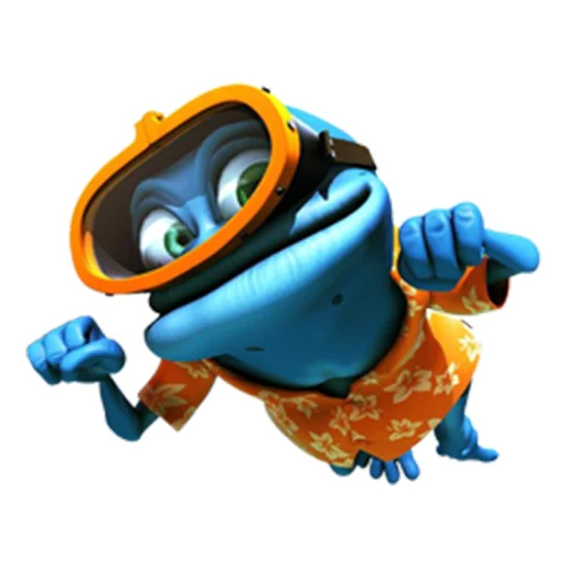 🏊 Стикер «Crazy Frog» для Telegram