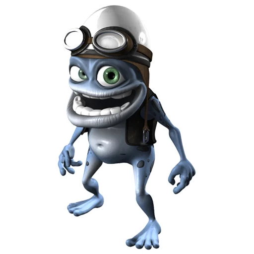 Стикерпак Crazy Frog для Telegram