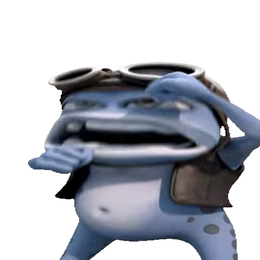 😮‍💨 Стикер «Crazy frog» для Telegram