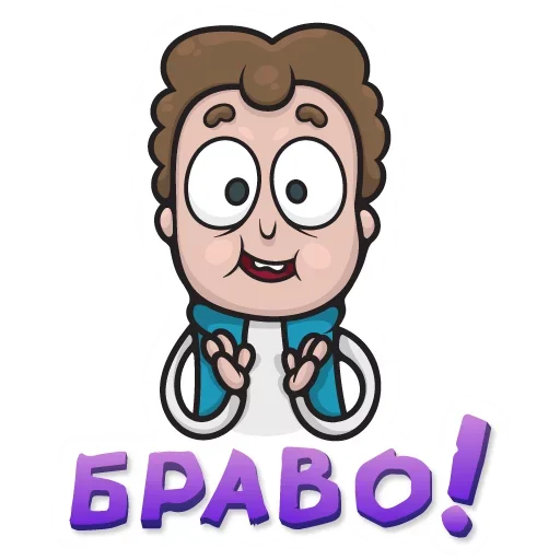 🤪 Стикер «Crazy Guy» для Telegram