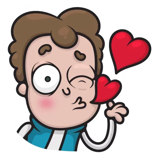 😋 Стикер «Crazy Guy» для Telegram