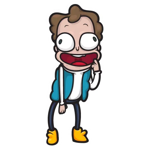 😙 Стикер «Crazy Guy» для Telegram