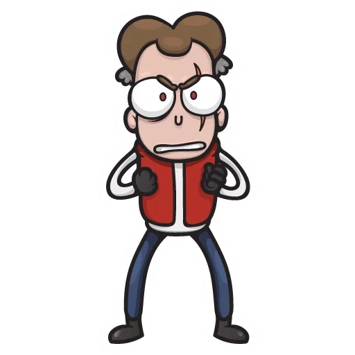 🤪 Стикер «Crazy Guy» для Telegram