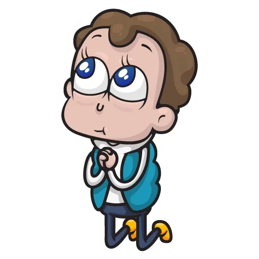 😙 Стикер «Crazy Guy» для Telegram