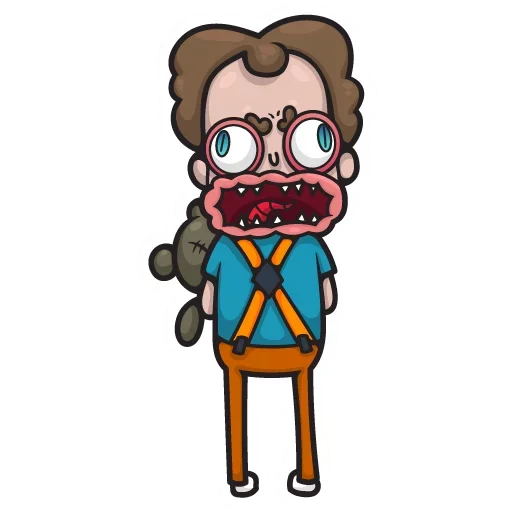 🤨 Стикер «Crazy Guy» для Telegram