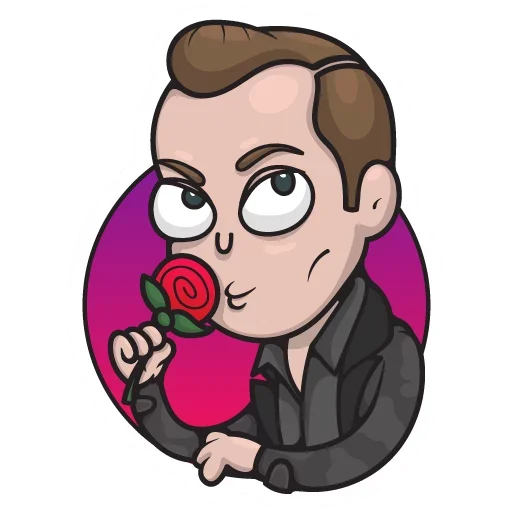 🤪 Стикер «Crazy Guy» для Telegram
