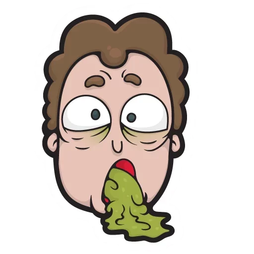 😙 Стикер «Crazy Guy» для Telegram