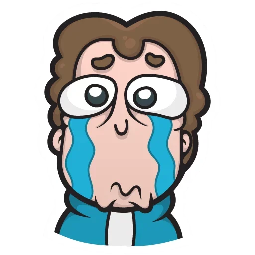 🤪 Стикер «Crazy Guy» для Telegram