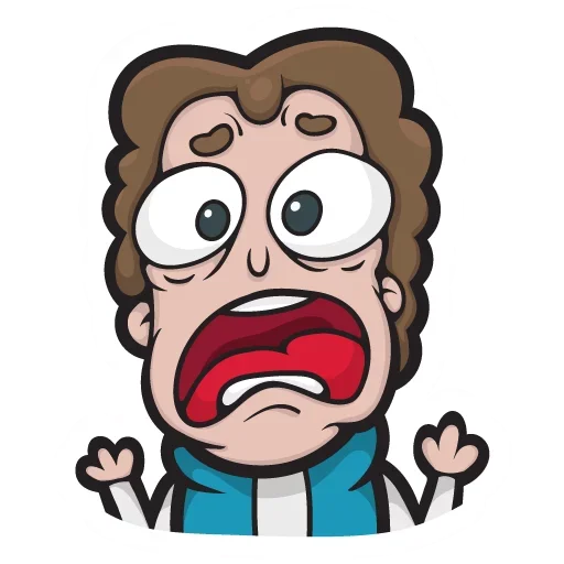 🤪 Стикер «Crazy Guy» для Telegram