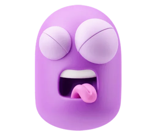 😛 Стикер «Сумасшедшая Таблетка» для Telegram