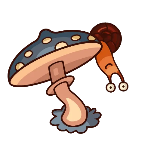 😂 Стикер «Crazy Snails» для Telegram