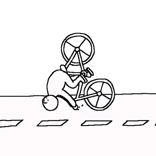 🤚 Стикер «Crazy White» для Telegram