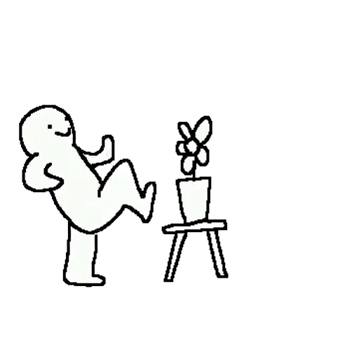 😡 Стикер «Crazy White» для Telegram