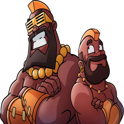 😉 Стикер «Clash Royale banners» для Telegram