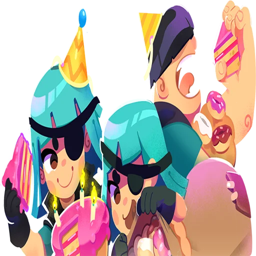 🧁 Стикер «Clash Royale banners» для Telegram