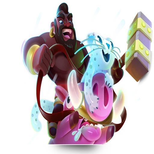 🐯 Стикер «Clash Royale banners» для Telegram