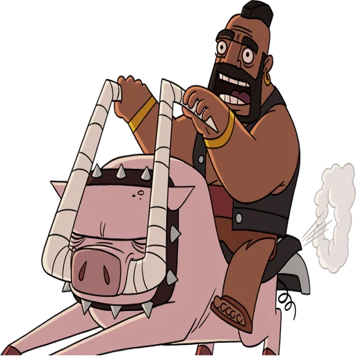 😏 Стикер «Clash Royale banners» для Telegram