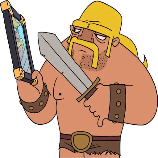 🤠 Стикер «Clash Royale banners» для Telegram