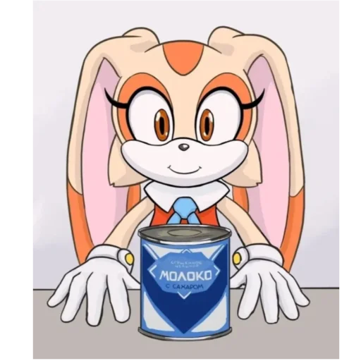 🙂 Стикер «Cream bunny» для Telegram