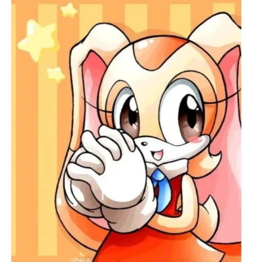 😀 Стикер «Cream bunny» для Telegram