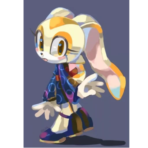 👀 Стикер «Cream bunny» для Telegram
