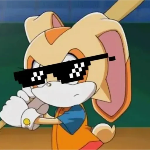 😠 Стикер «Cream bunny» для Telegram