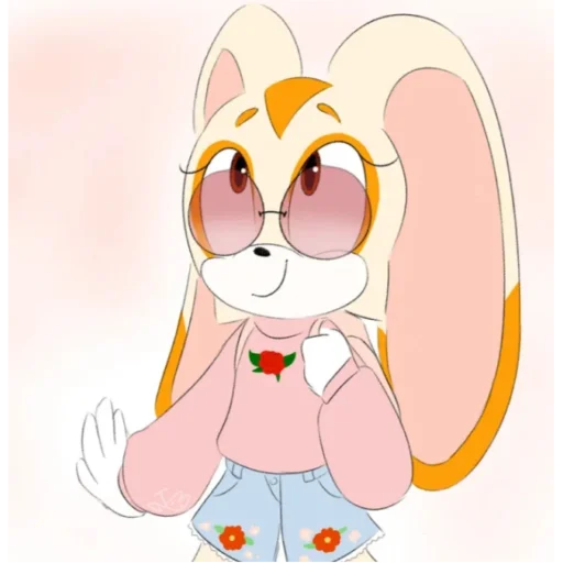 🙂 Стикер «Cream bunny» для Telegram