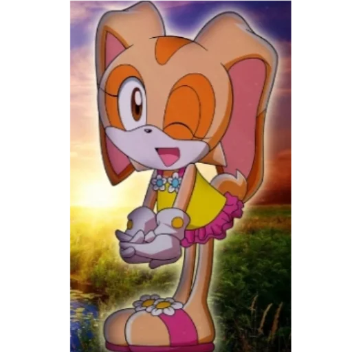 😀 Стикер «Cream bunny» для Telegram