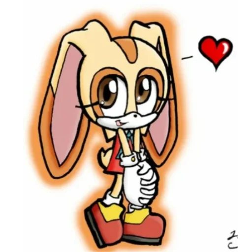 👀 Стикер «Cream bunny» для Telegram