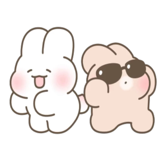 🕺 Стикер «Bunnies» для Telegram