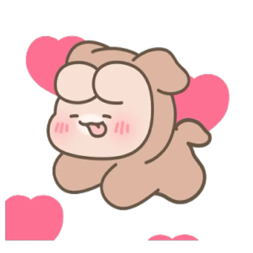 🥰 Стикер «Bunnies» для Telegram