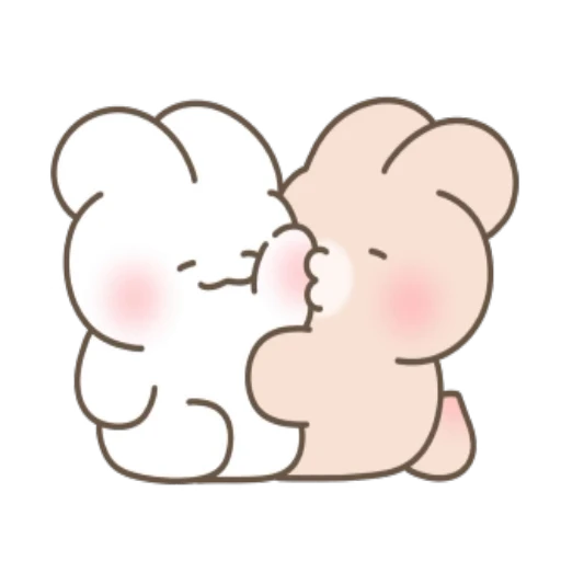 😘 Стикер «Bunnies» для Telegram