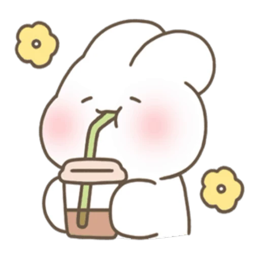 🧋 Стикер «Bunnies» для Telegram