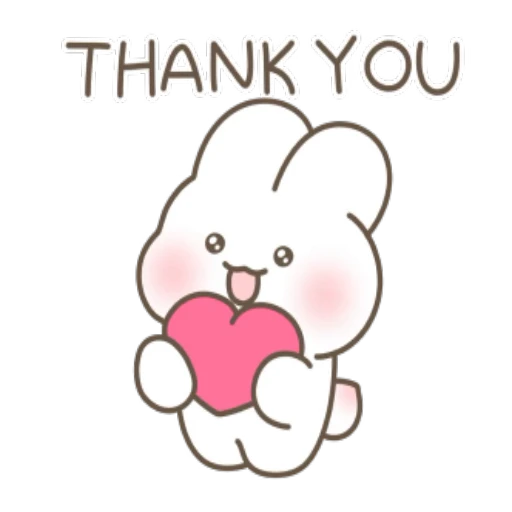 ❤️ Стикер «Bunnies» для Telegram