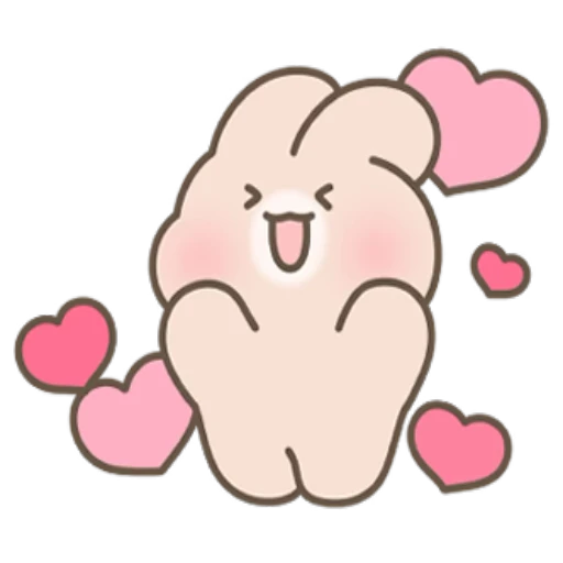 🥰 Стикер «Bunnies» для Telegram