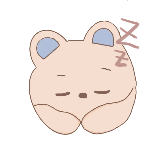 😴 Стикер «Creartestudio Yoki Poki» для Telegram