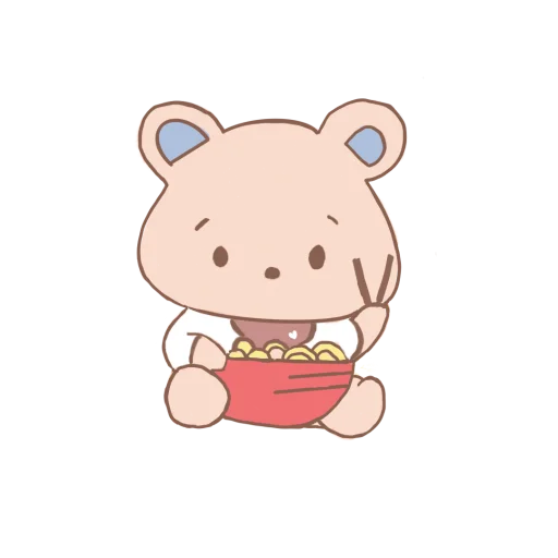 🍜 Стикер «Creartestudio Yoki Poki» для Telegram