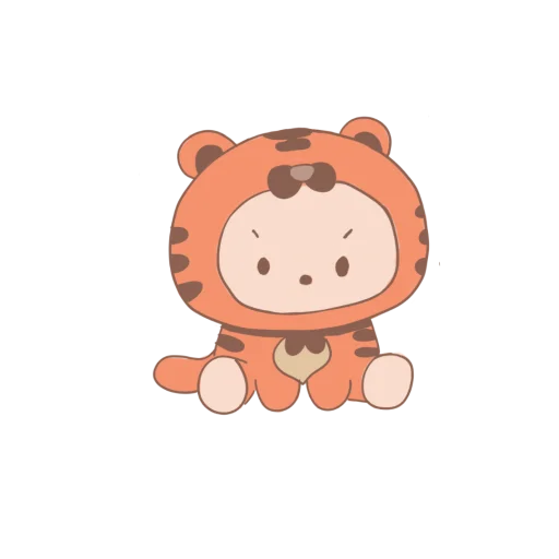 🐯 Стикер «Creartestudio Yoki Poki» для Telegram